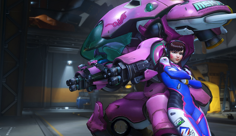 Illustration for article titled Bunny Symbol For Overwatch's D.Va Shows Up At Women's March In Seoul